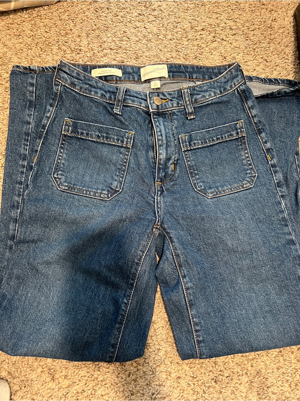 Universal Thread Blue Wide Leg Jeans